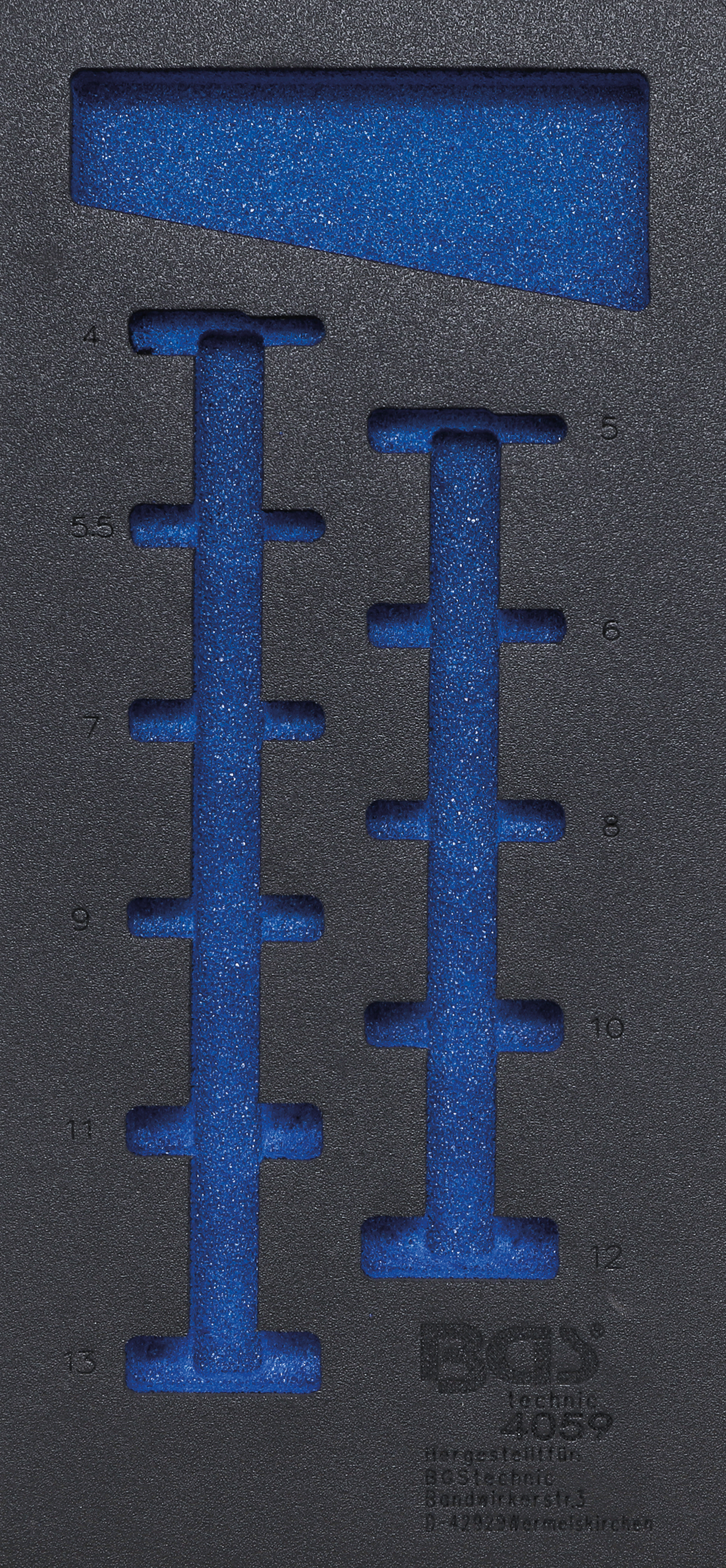 BGS Werkstattwageneinlage 1/3 | leer | für Art. 4059