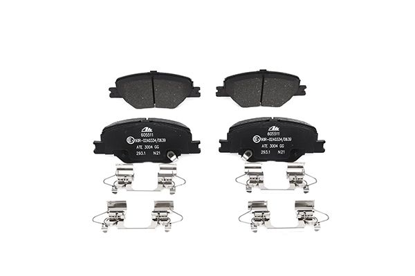 Bremsbelagsatz, Scheibenbremse