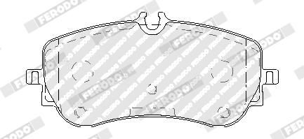 Bremsbelagsatz, Scheibenbremse