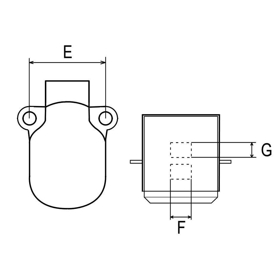 Halter, Kohlebürsten