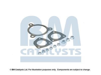 Montagesatz, Abgasrohr