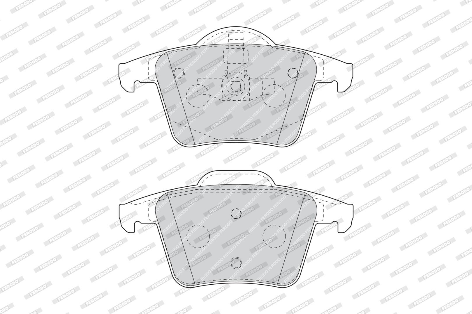 Bremsbelagsatz, Scheibenbremse