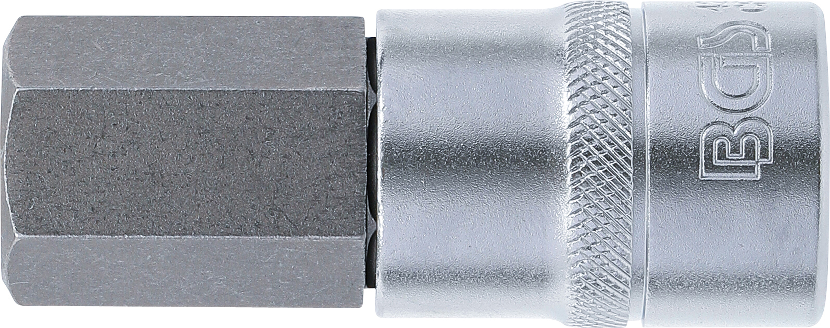 BGS Bit-Einsatz | Länge 70 mm | Antrieb Innenvierkant 12,5 mm (1/2") | Innensechskant 22 mm