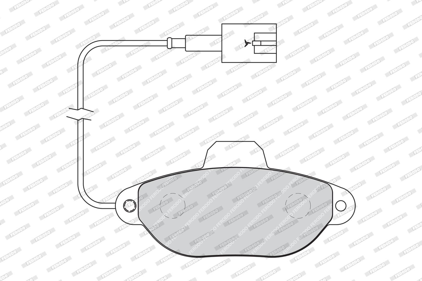 Bremsbelagsatz, Scheibenbremse
