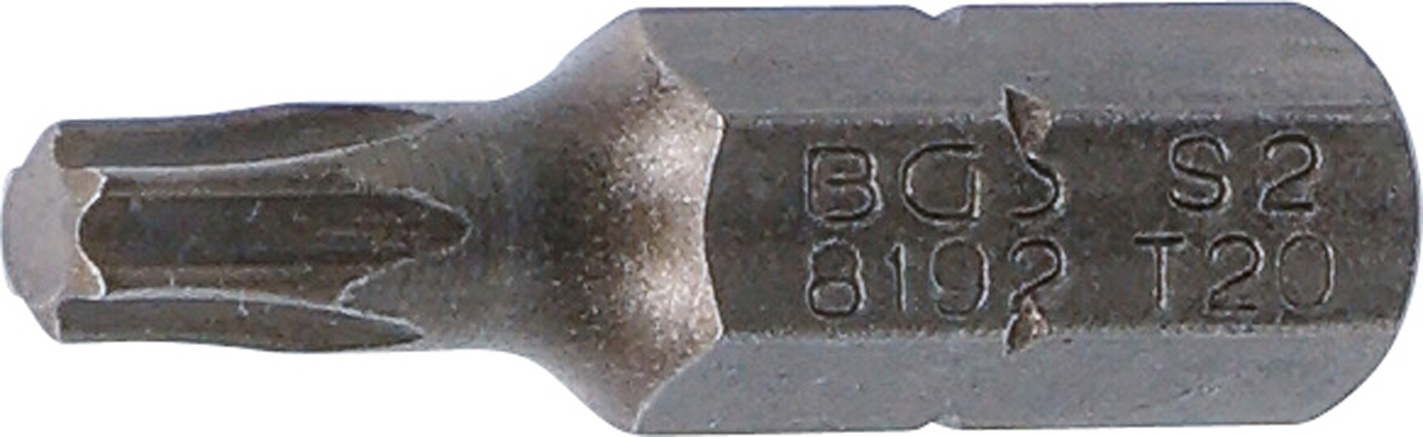 BGS Bit | Länge 25 mm | Antrieb Außensechskant 6,3 mm (1/4") | T-Profil (für Torx) T20