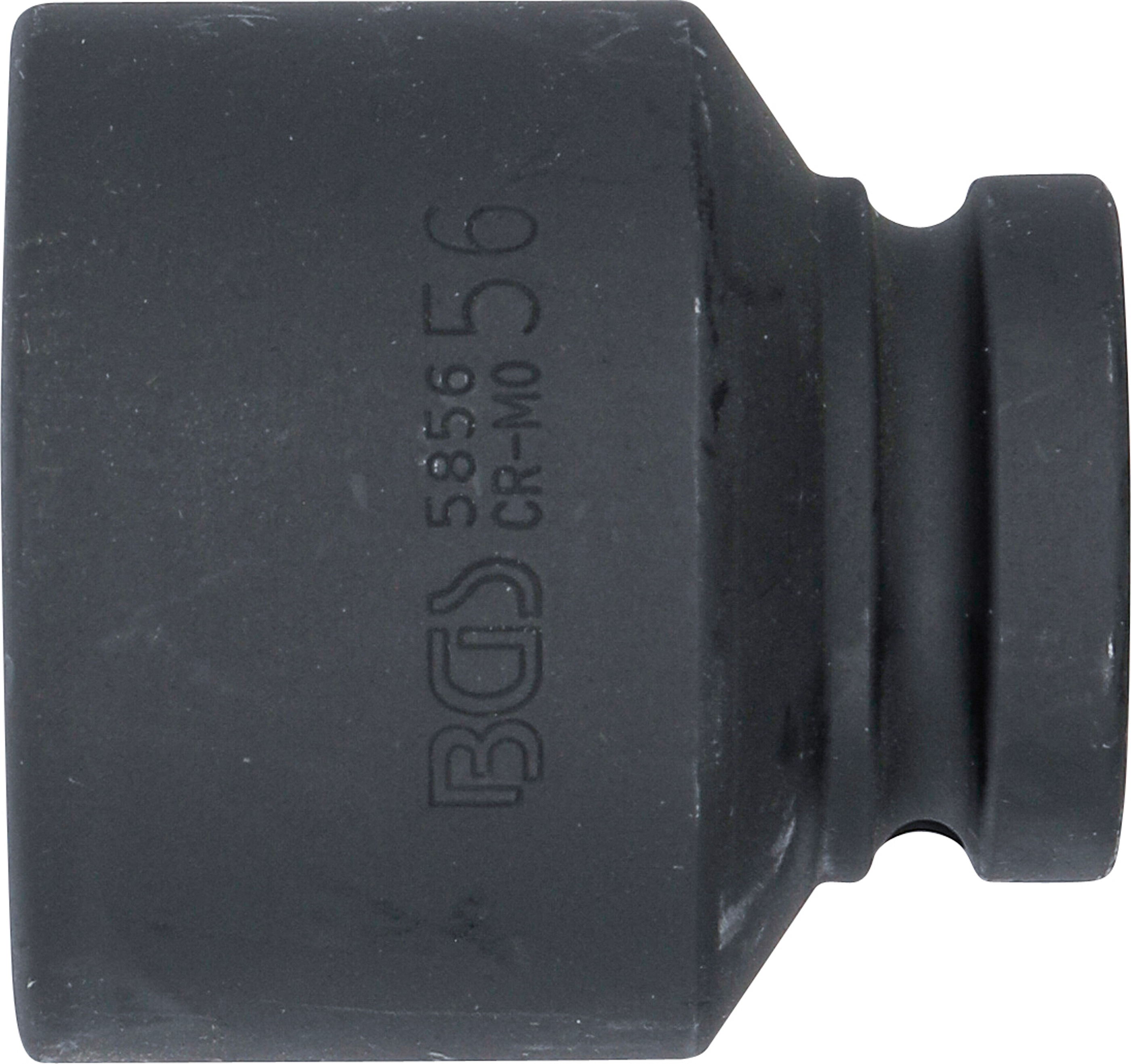 BGS Kraft-Steckschlüssel-Einsatz Sechskant | Antrieb Innenvierkant 25 mm (1") | SW 56 mm