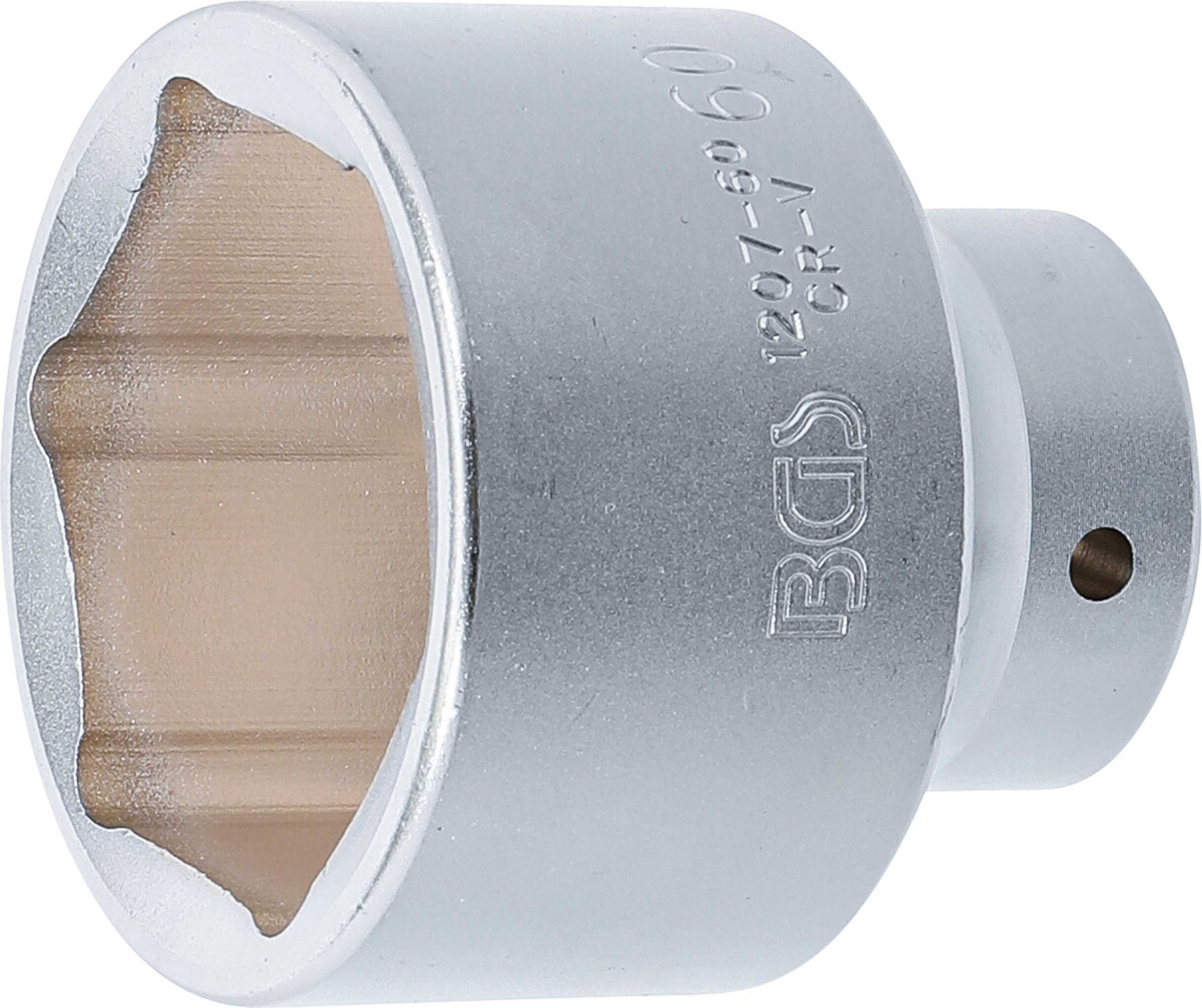 BGS Steckschlüssel-Einsatz Sechskant | Antrieb Innenvierkant 20 mm (3/4") | SW 60 mm