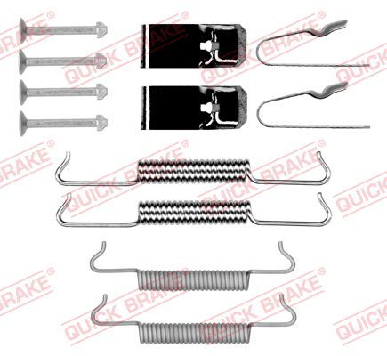 Zubehörsatz, Feststellbremsbacken