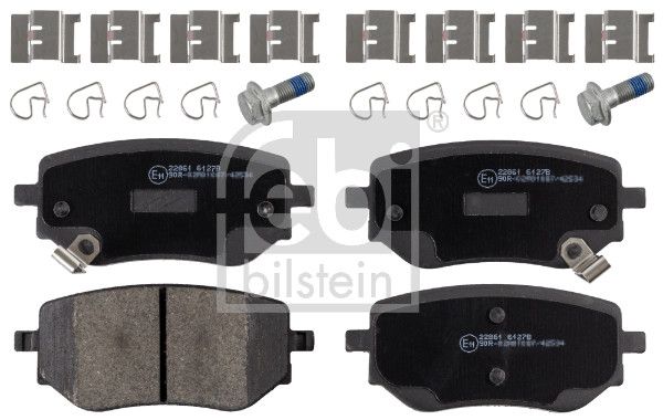 Bremsbelagsatz, Scheibenbremse