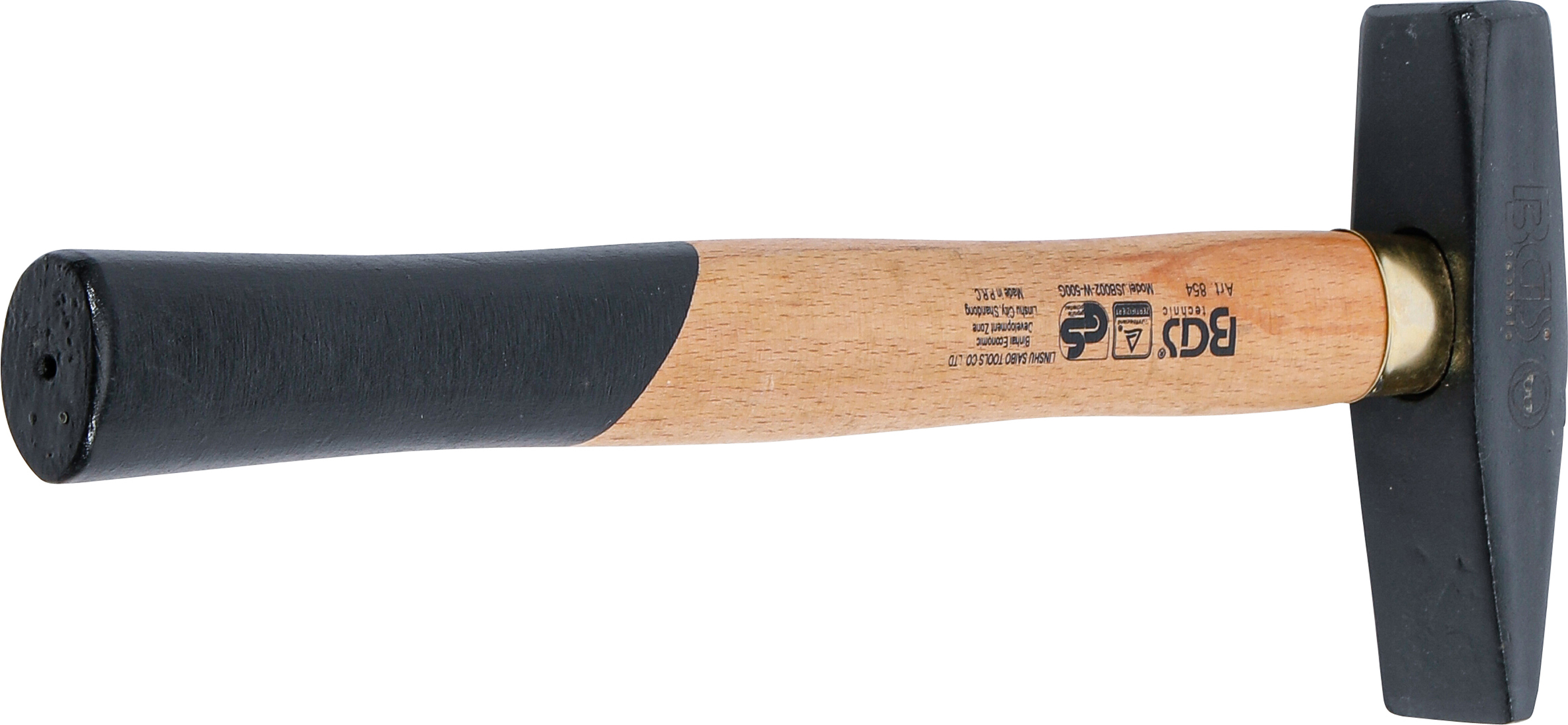 BGS Schlosserhammer | Holz-Stiel | DIN 1041 | 500 g