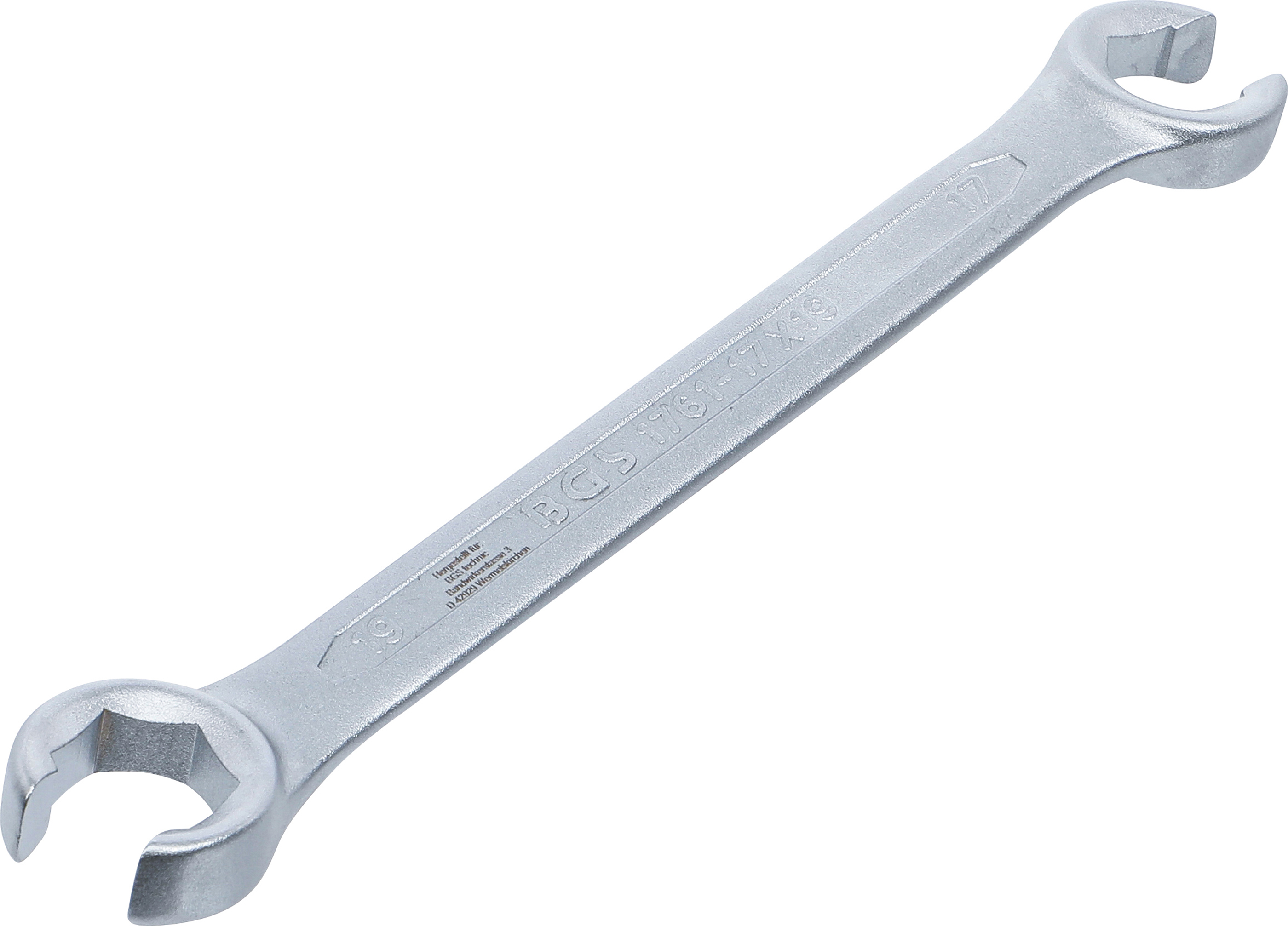BGS Offener Doppel-Ringschlüssel | SW 17 x 19 mm