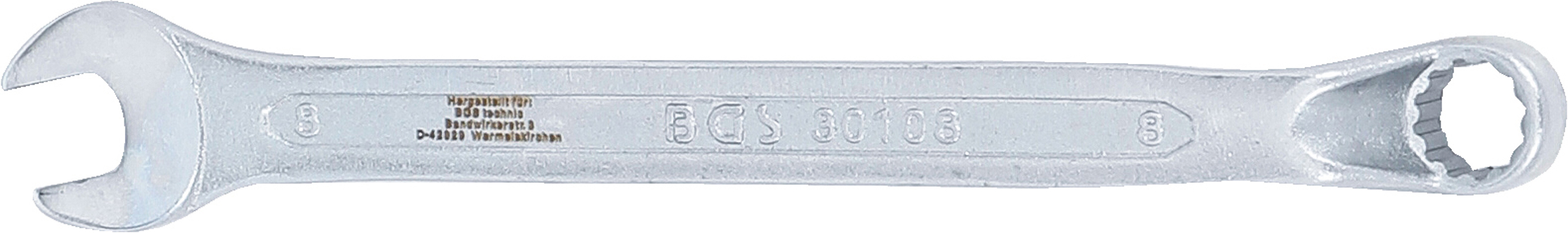 BGS Maul-Ringschlüssel, gekröpft | SW 8 mm
