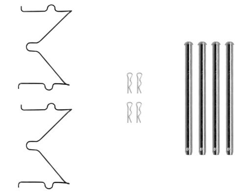 Zubehörsatz, Scheibenbremsbelag