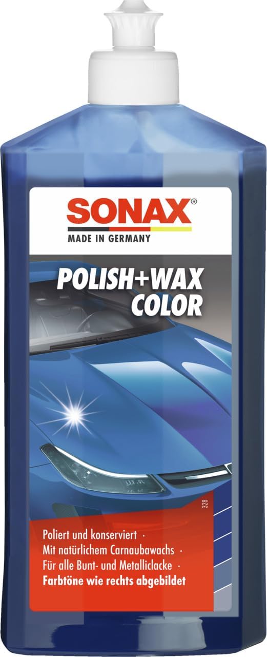 Sonax Polish & Wax Color NanoPro Blau 500 ml