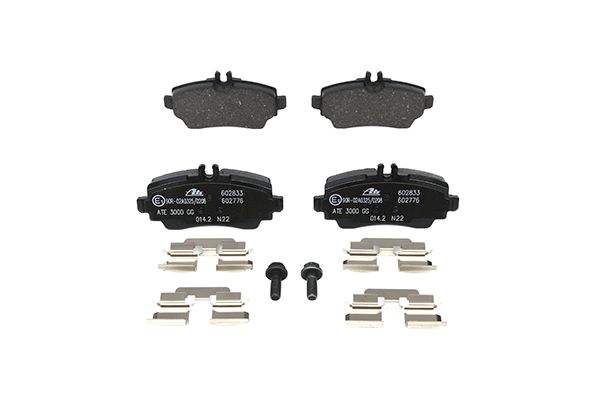 Bremsbelagsatz, Scheibenbremse