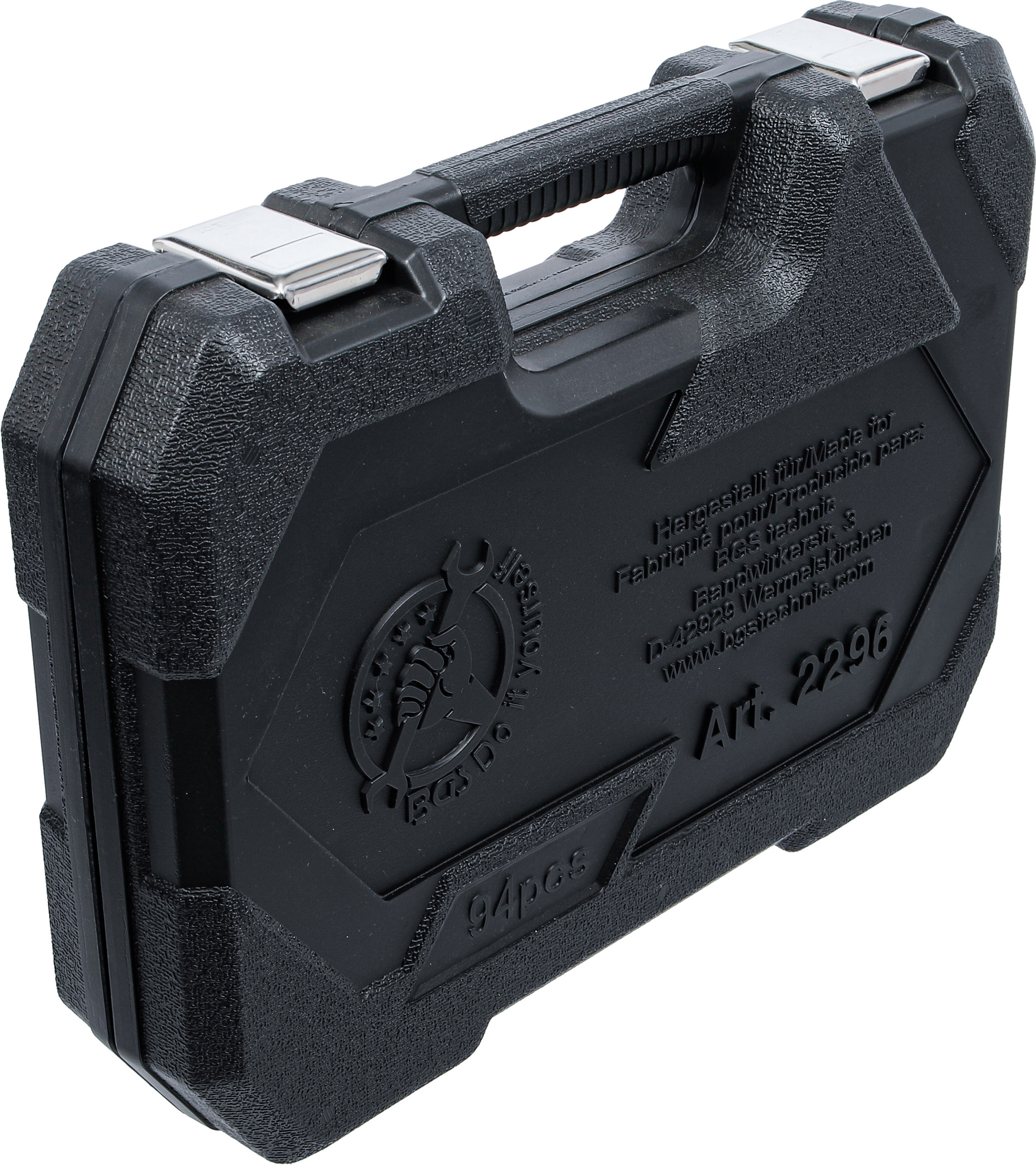 BGS Steckschlüssel-Satz | Antrieb 6,3 mm (1/4") / 12,5 mm (1/2") | 94-tlg.