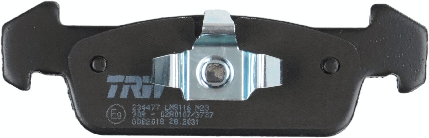 Bremsbelagsatz, Scheibenbremse