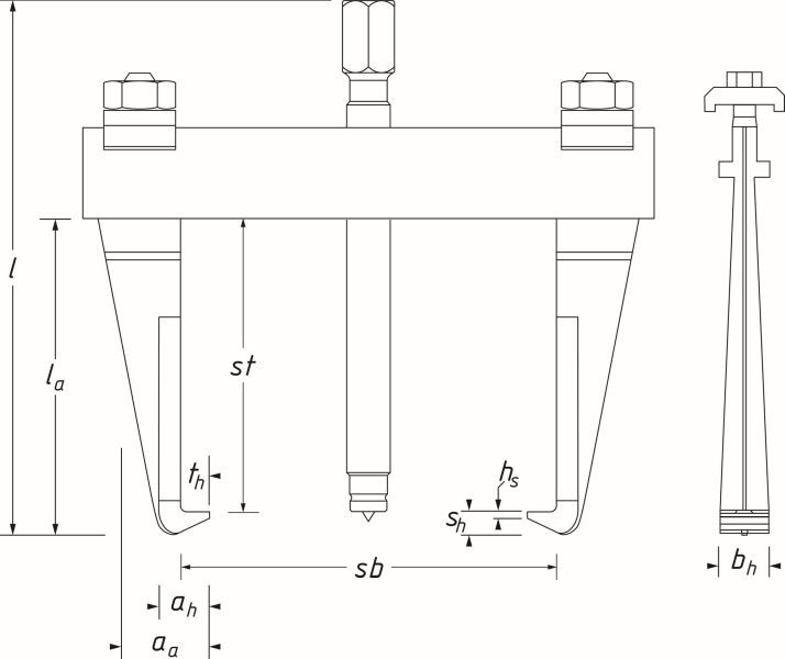 Innen-/Außenabzieher