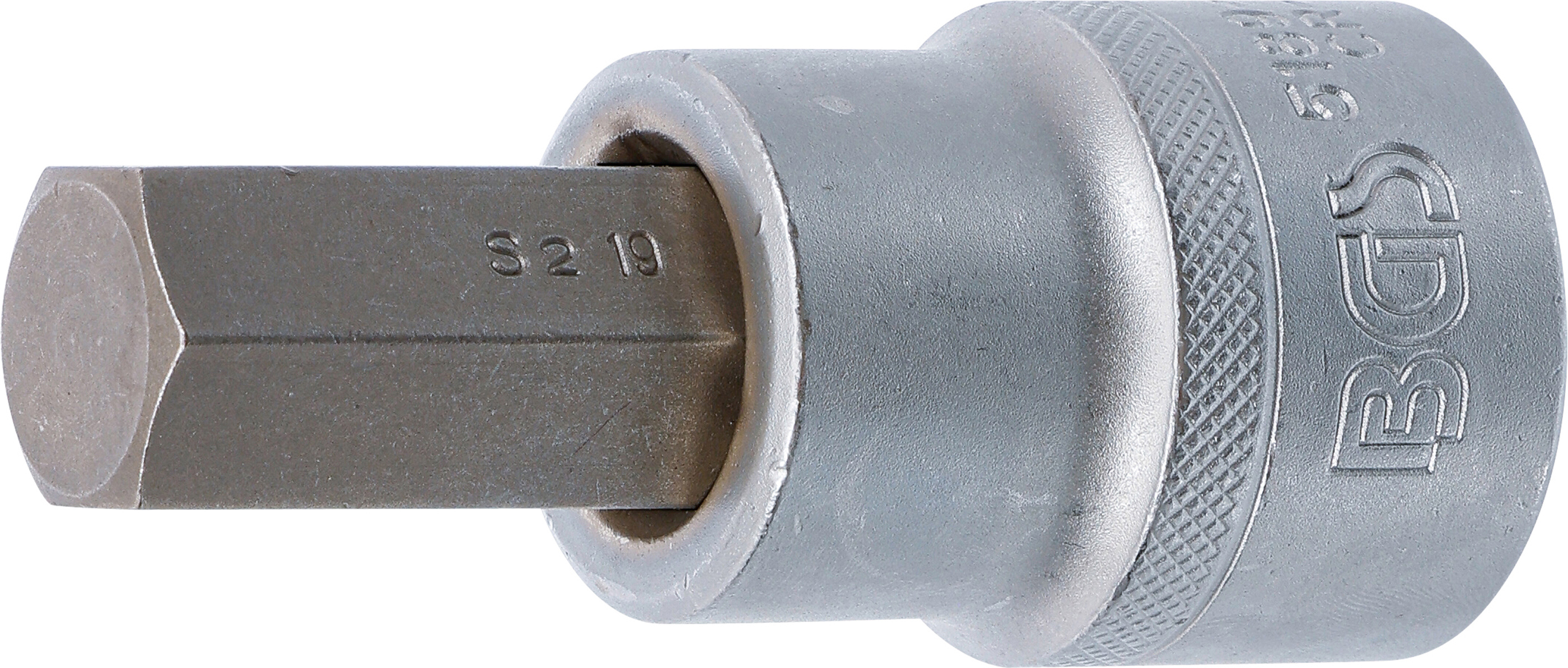 BGS Bit-Einsatz | Antrieb Innenvierkant 20 mm (3/4") | Innensechskant 19 mm
