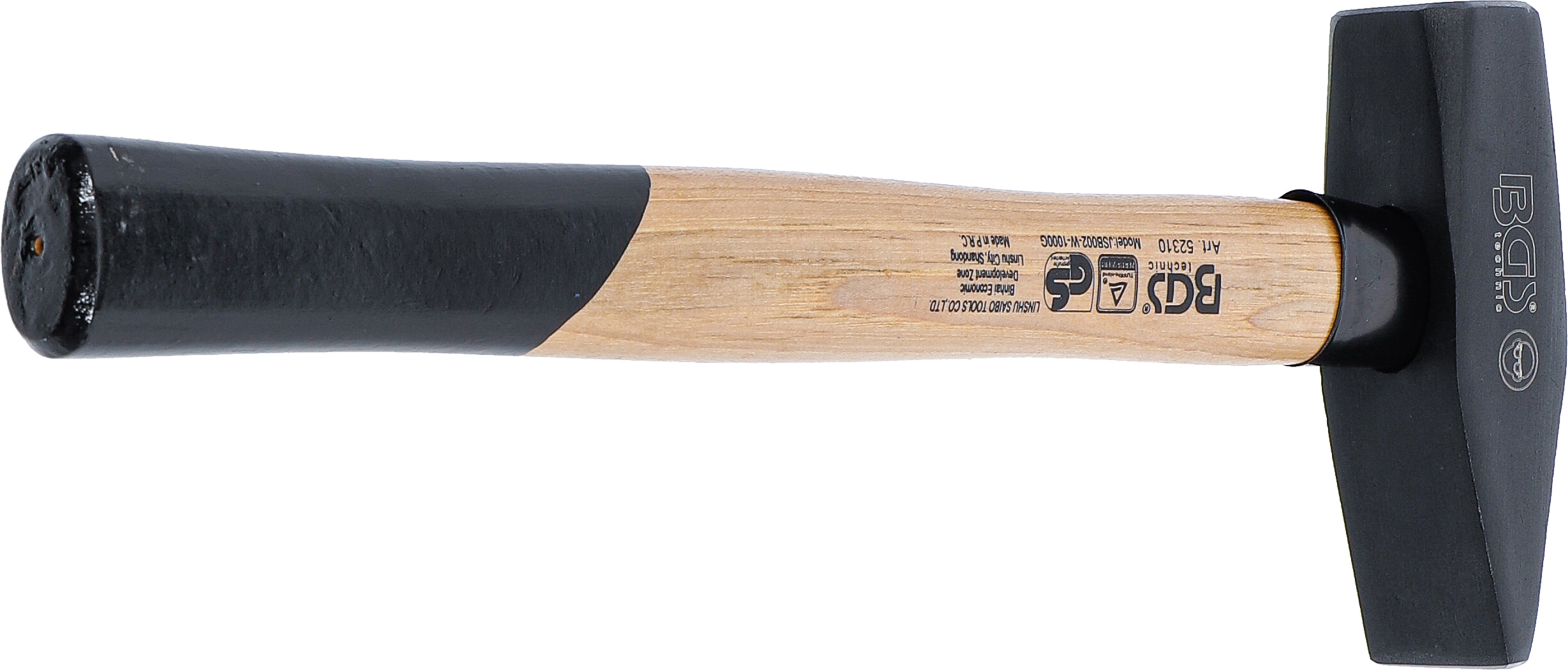 BGS Schlosserhammer | Hickory-Stiel | DIN 1041 | 1000 g