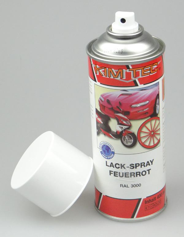 Kim-Tec Lackspray RAL 3000 Feuerrot 400 ml