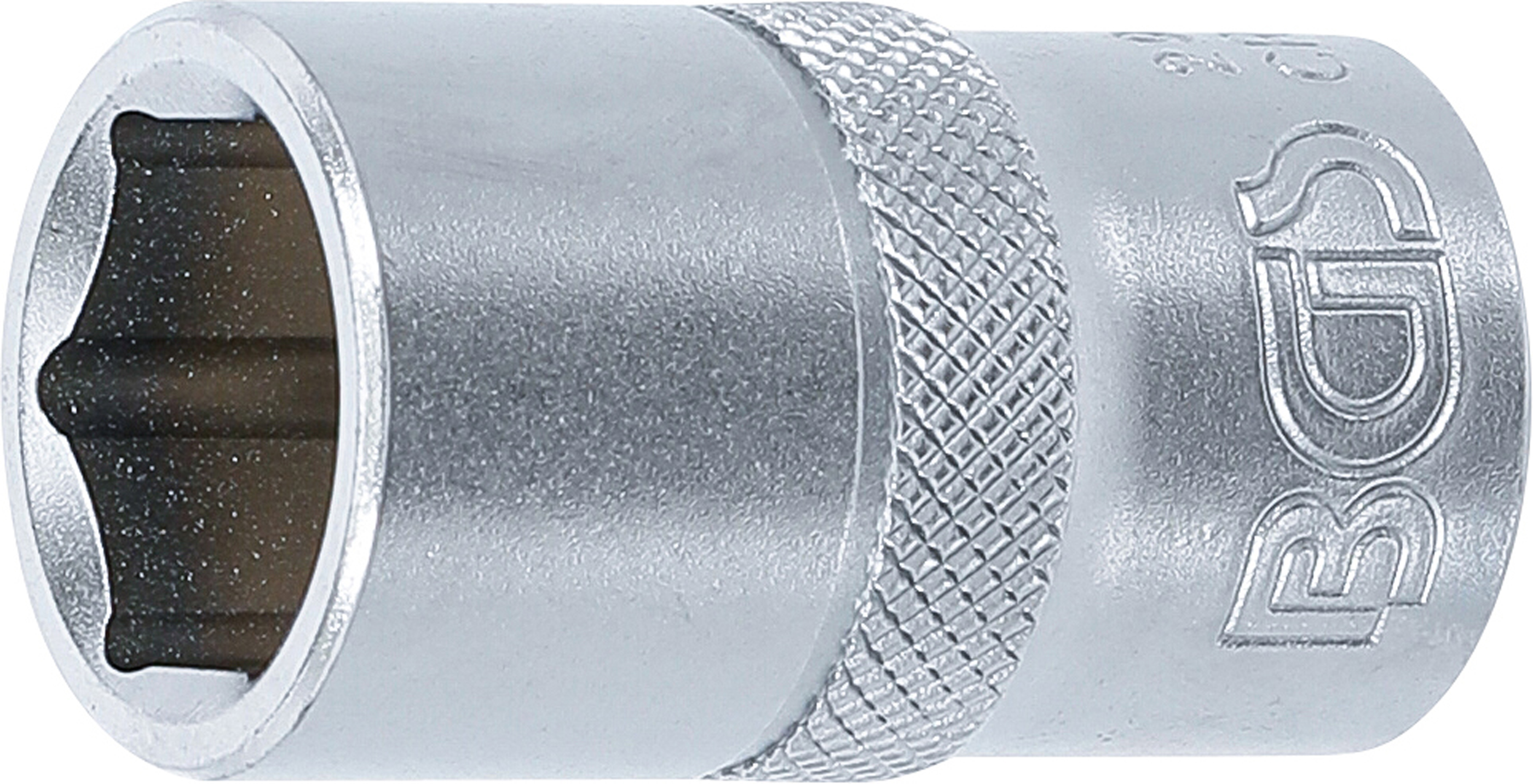 BGS Steckschlüssel-Einsatz Sechskant | Antrieb Innenvierkant 12,5 mm (1/2") | SW 15 mm