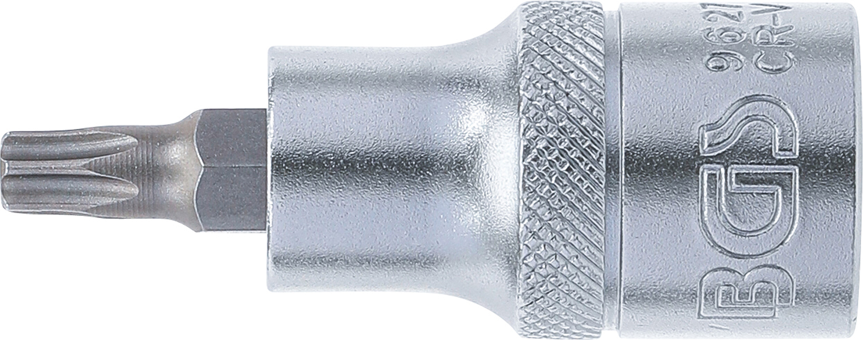 BGS Bit-Einsatz | Länge 55 mm | Antrieb Innenvierkant 12,5 mm (1/2") | T-Profil (für Torx) T35