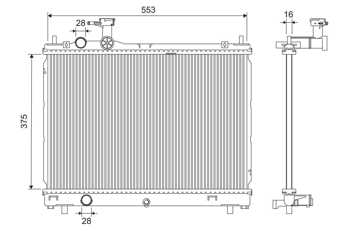 Kühler, Motorkühlung