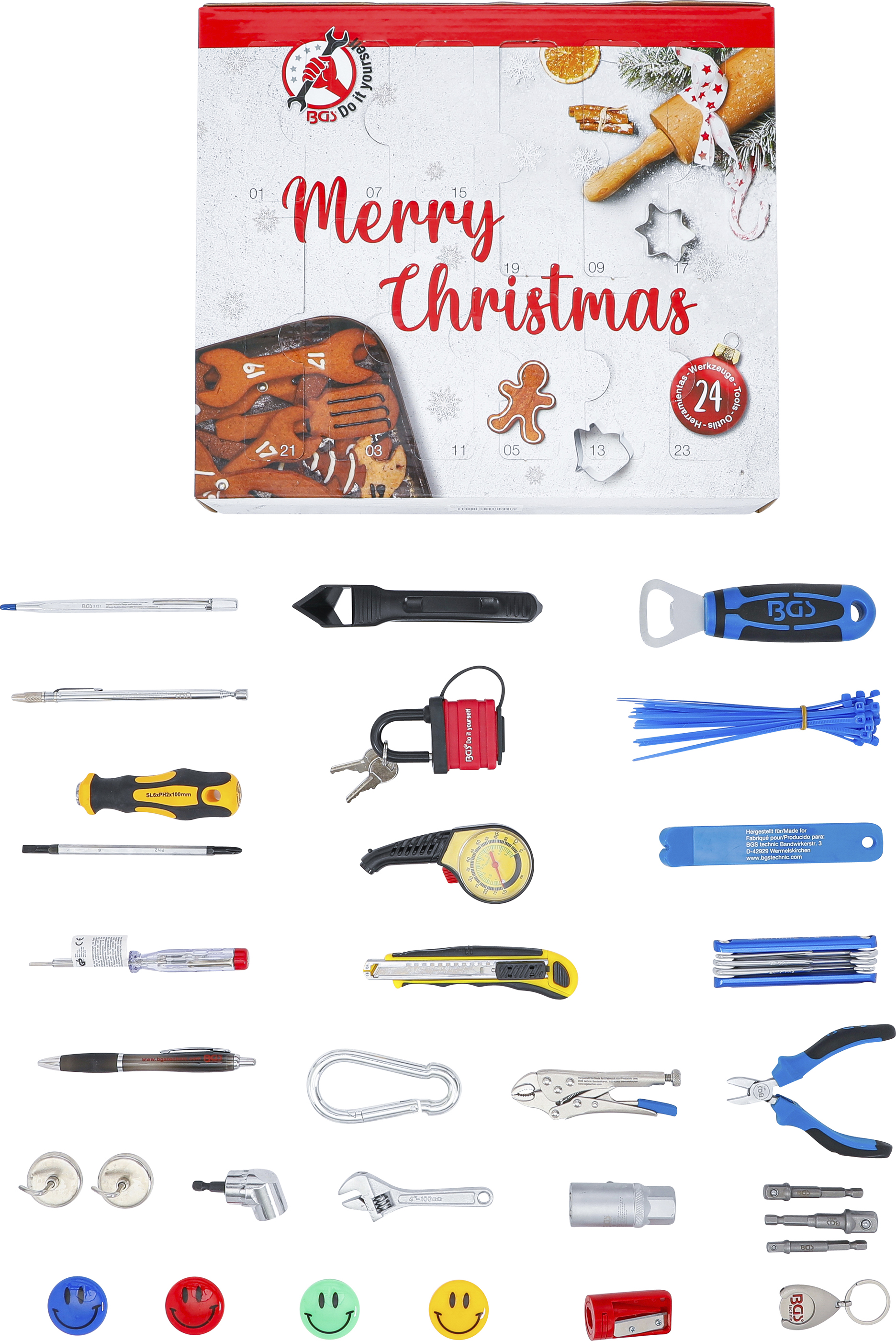 BGS Werkzeug-Adventskalender