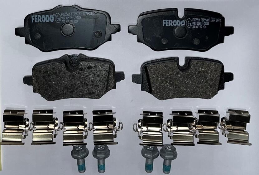 Bremsbelagsatz, Scheibenbremse