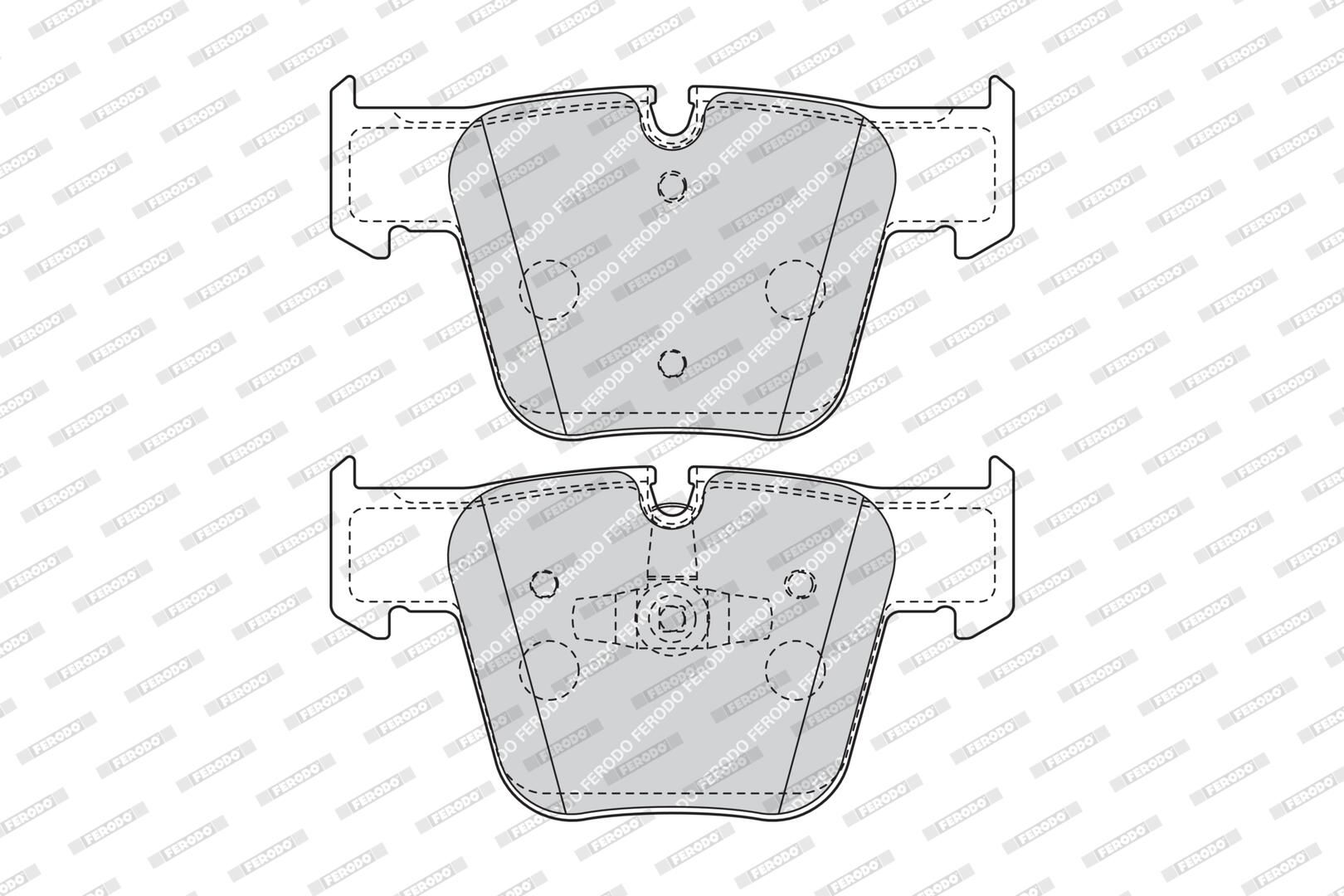 Bremsbelagsatz, Scheibenbremse