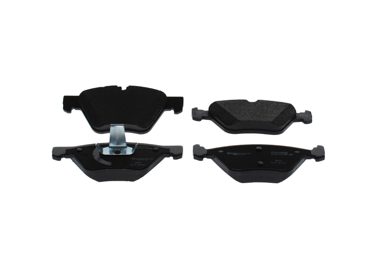 Bremsbelagsatz, Scheibenbremse