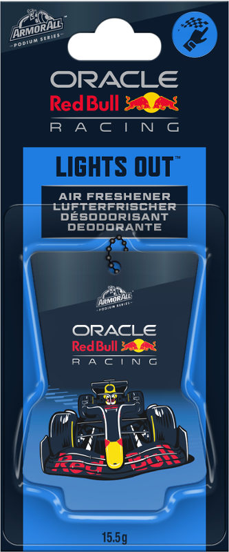Armor All Red Bull Racing Duftbaum Lights Out Lufterfrischer Logo Car