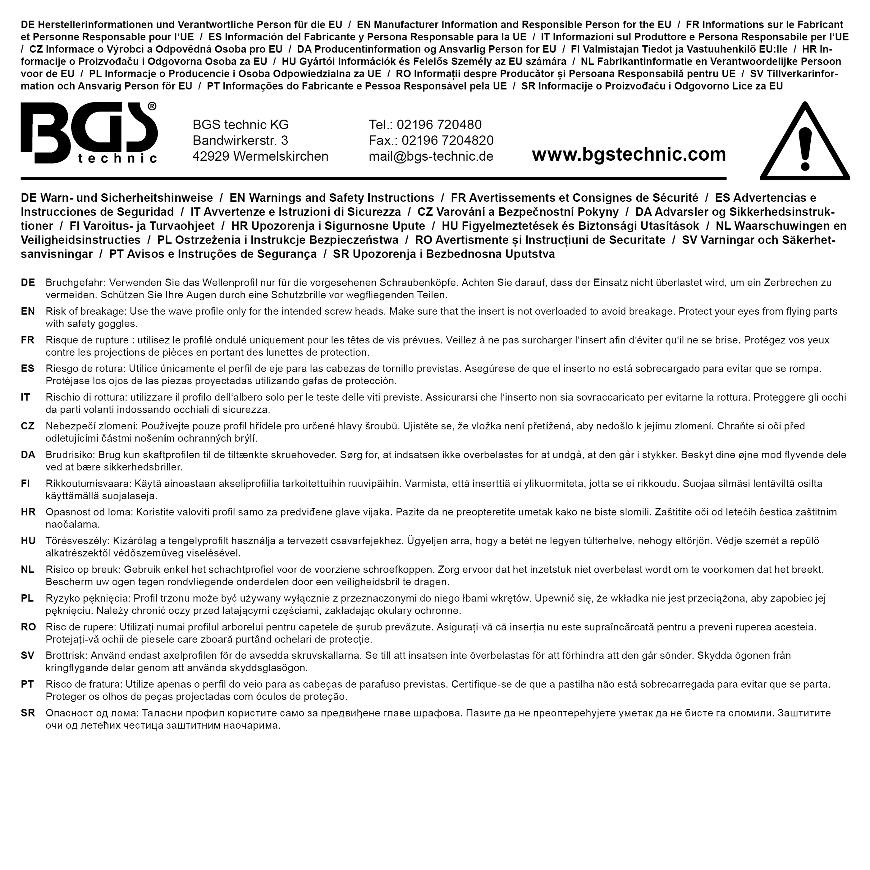 BGS Steckschlüssel-Einsatz Super Lock | Antrieb Innenvierkant 12,5 mm (1/2") | SW 9 mm