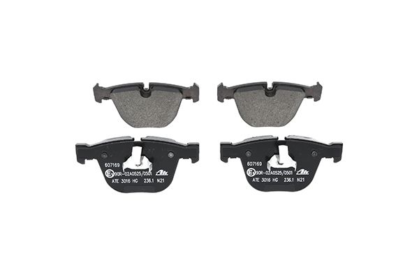 Bremsbelagsatz, Scheibenbremse