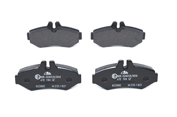 Bremsbelagsatz, Scheibenbremse