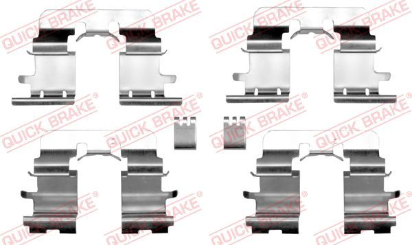 Zubehörsatz, Scheibenbremsbelag