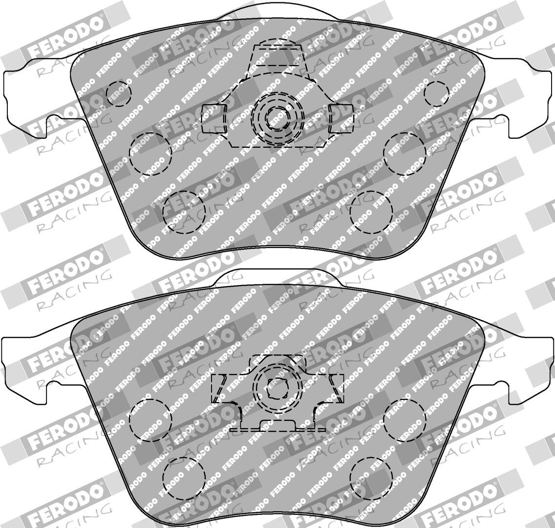 Bremsbelagsatz, Scheibenbremse