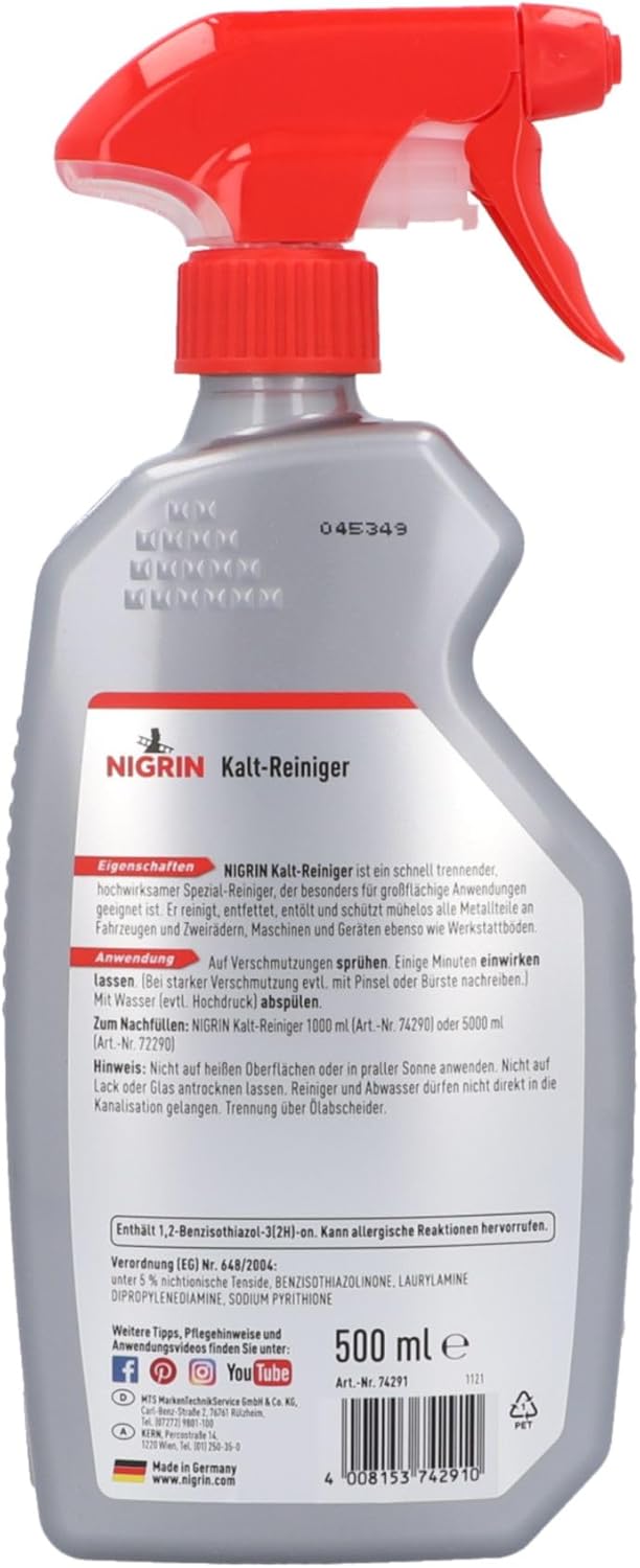 Nigrin Kaltreiniger 500 ml