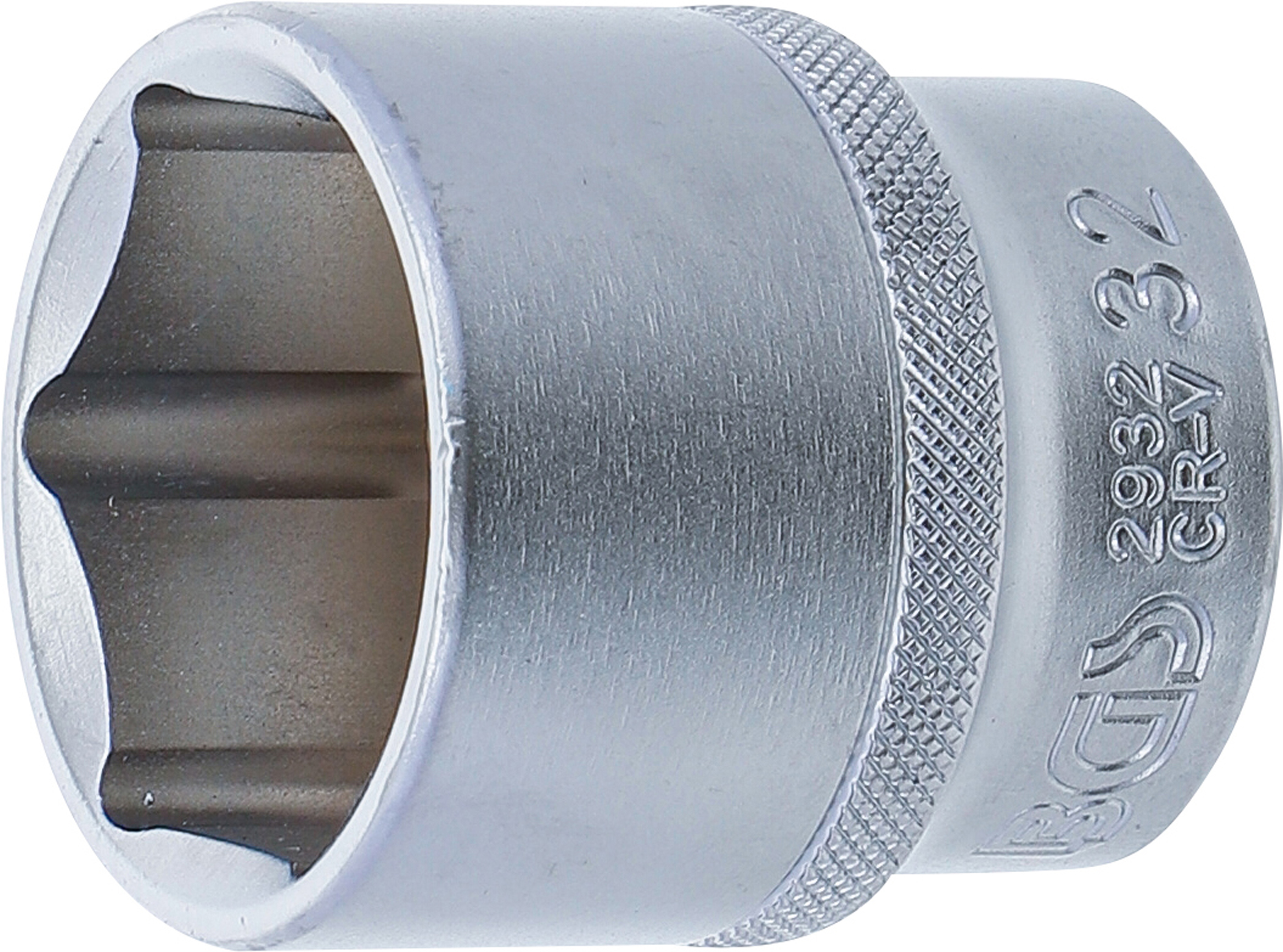 BGS Steckschlüssel-Einsatz Sechskant | Antrieb Innenvierkant 12,5 mm (1/2") | SW 32 mm