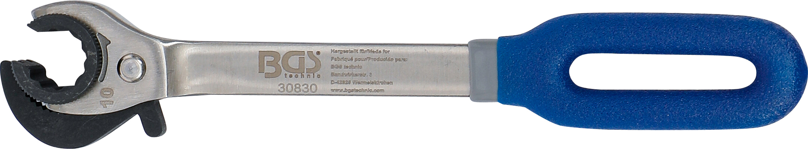 BGS Ratschen-Ringschlüssel, offen | SW 10 mm