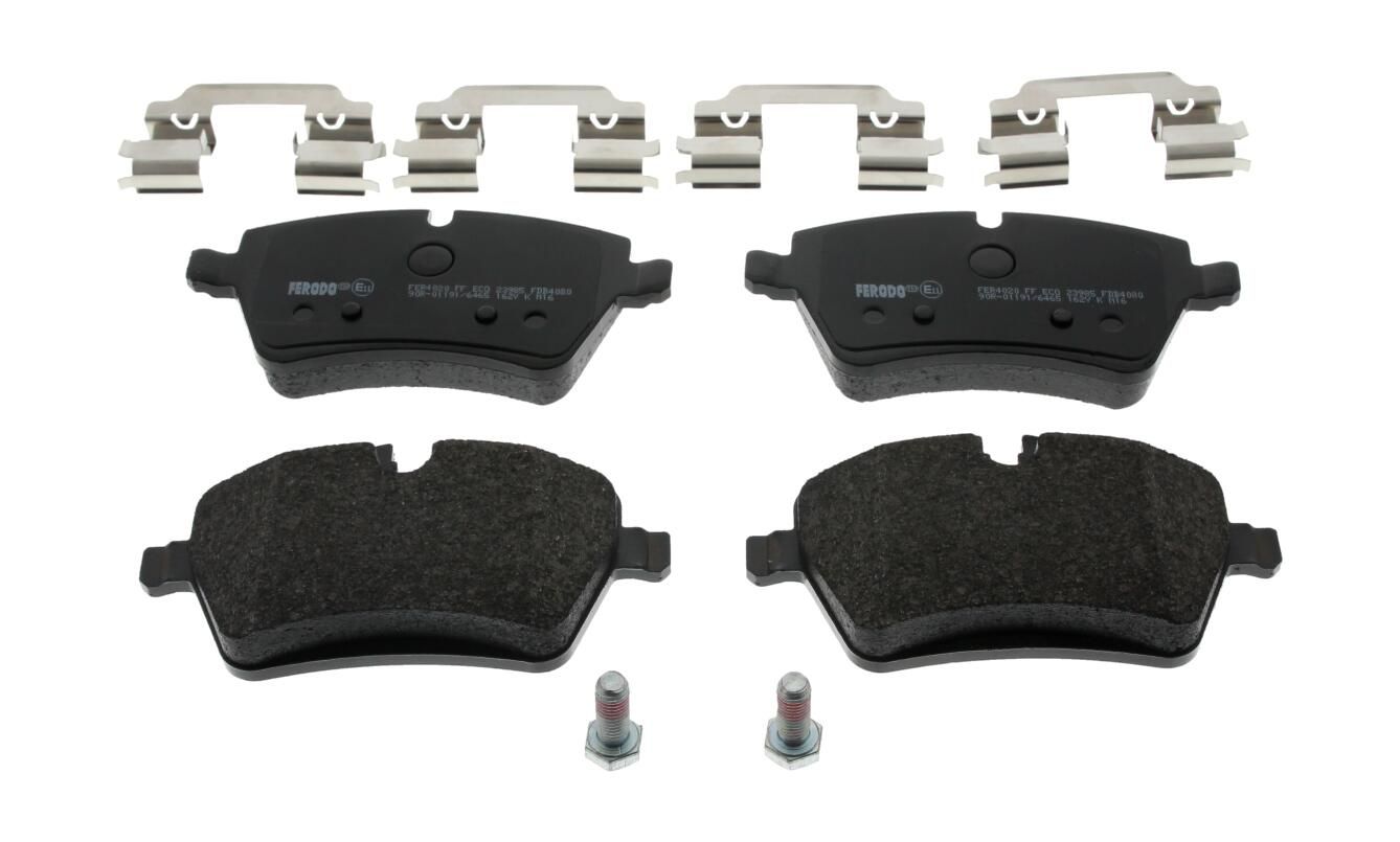 Bremsbelagsatz, Scheibenbremse