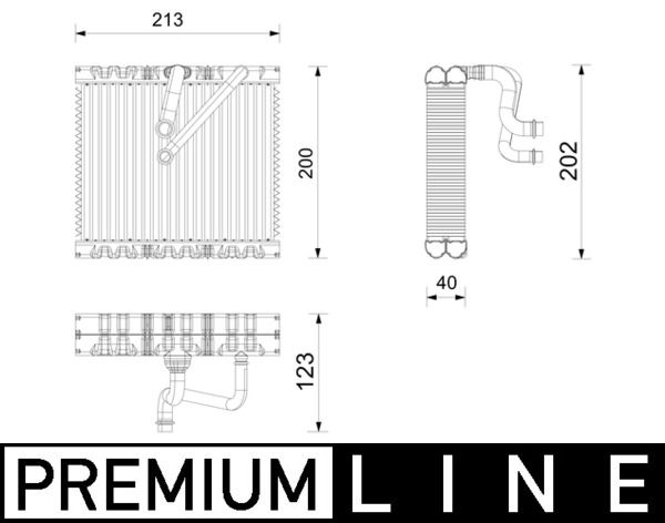 Verdampfer, Klimaanlage