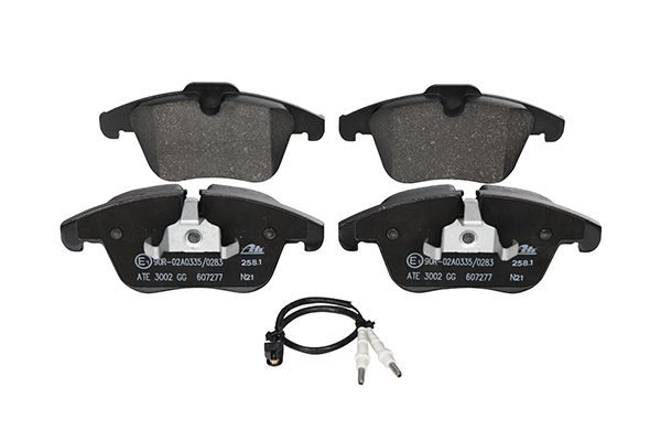 Bremsbelagsatz, Scheibenbremse