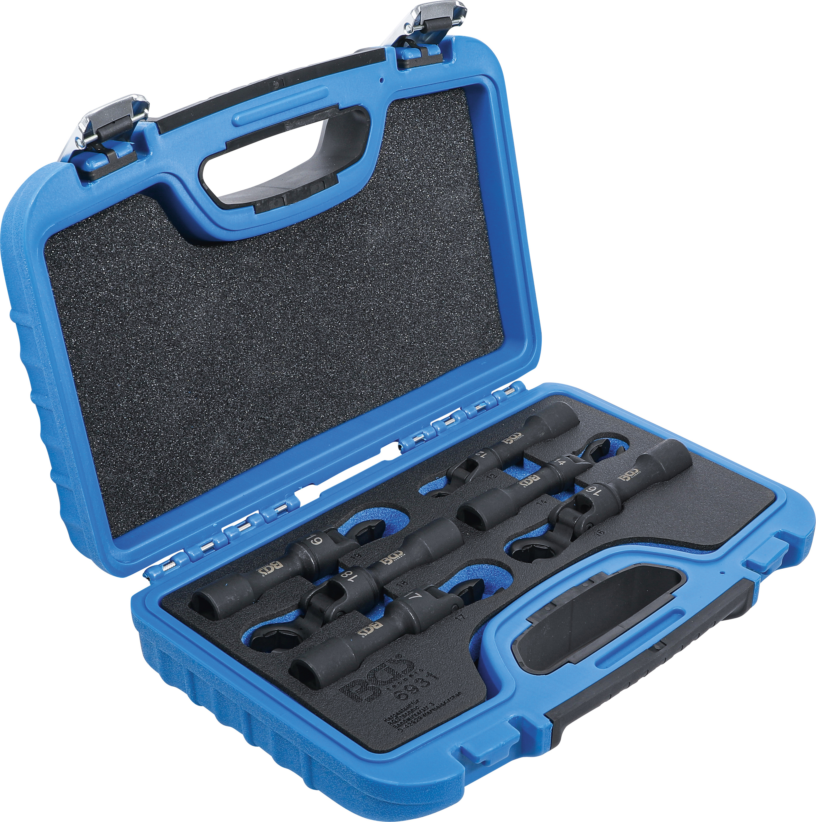 BGS Hahnenfußschlüssel-Satz | Antrieb Innenvierkant 12,5 mm (1/2") | flexibel | 6-tlg.