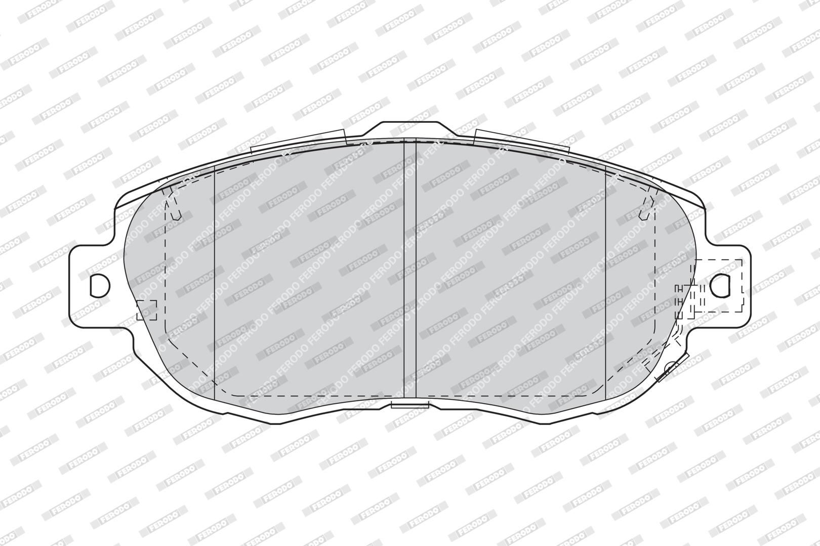 Bremsbelagsatz, Scheibenbremse