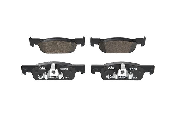 Bremsbelagsatz, Scheibenbremse