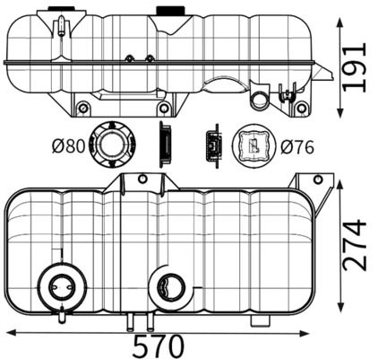 Ausgleichsbehälter, Kühlmittel