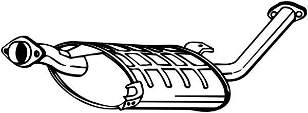 Mittelschalldämpfer