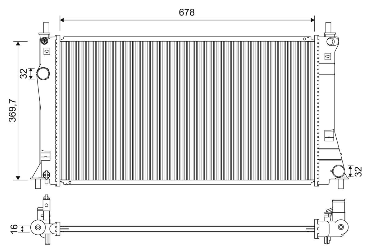 Kühler, Motorkühlung